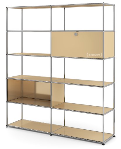 USM Haller Wohnzimmer Regal L, USM beige
