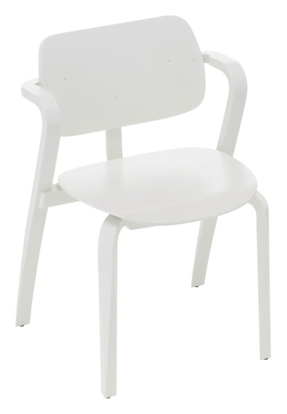 Aslak Chair, Weiß lackiert