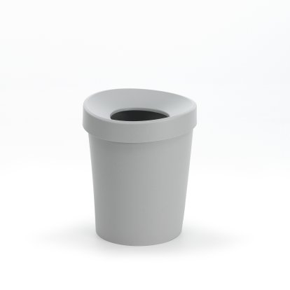 Happy Bin, S (H 29,5 x Ø 23,5 cm), Grau RE