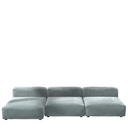Vetsak Sofa Set 4, Cord velours - Mint, Ohne Kissen