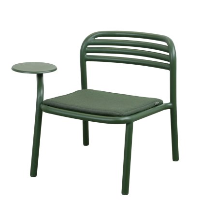 Bliss Loungesessel mit Beistelltisch, Dark green, Light green
