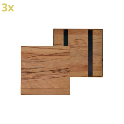 Holzauflage für USM Haller Regale, Größe XL, 35 cm x 35 cm, Kernbuche