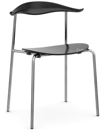 CH88T, Edelstahl, Eiche schwarz lackiert