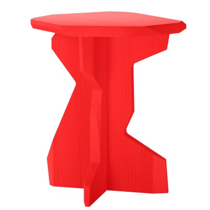 Fels Hocker, Esche leuchtrot