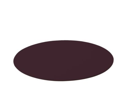 Filzauflage für Componibili, 1, Rund, ø 40 cm, 006 aubergine