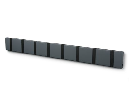 Details LoCa Knax Knax, 8 Haken, schwarz, MDF anthrazit lackiert