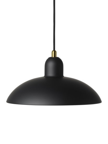 Kaiser Idell 6631-P, Mattschwarz / Messing
