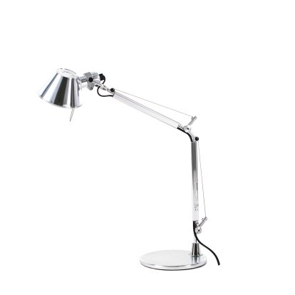 Tolomeo Micro Tischleuchte, Alu glänzend