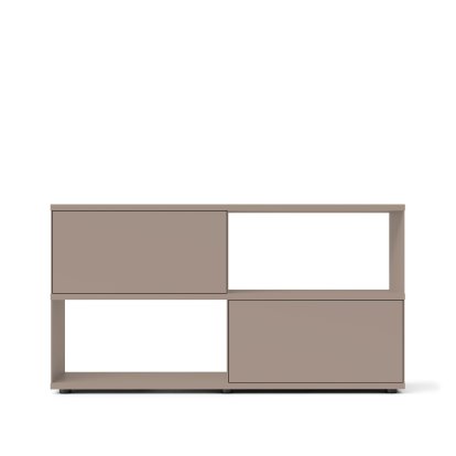 Flow Q Sideboard, 160 cm, 86,4 cm (2 Klappen), Rosewood
