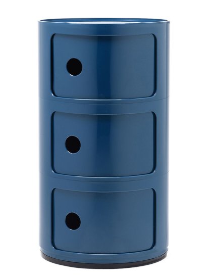 Componibili rund 3 Fächer, Blau