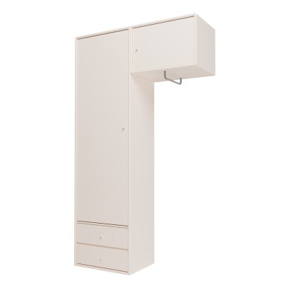 Attire II Garderobe, Oat, Wandaufhängung