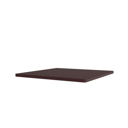 Panton Wire Top Panel, Einzeln groß (H 1,2 x B 34,8 x T 34,8 cm), MDF Black Red