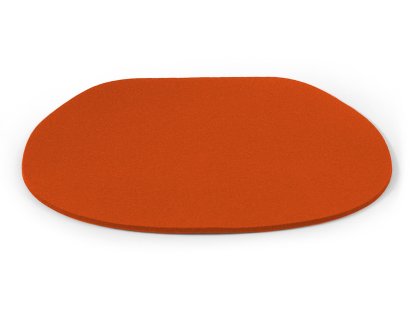 Sitzauflage für Eames Side Chairs, Ohne Polster, orange