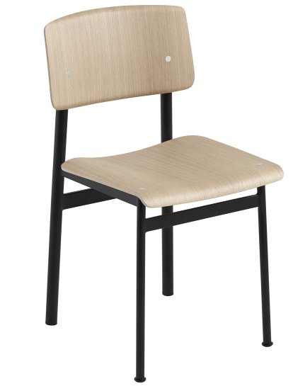Loft Chair, Eiche/Schwarz