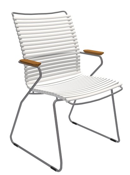Click Stuhl Tall, Muted White
