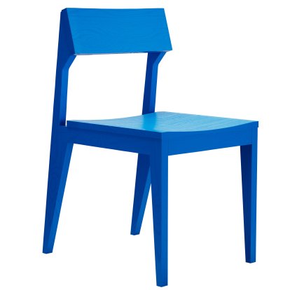 Schulz Stuhl, Esche Berlin blau