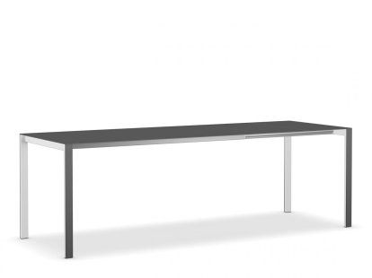Thin-K Esstisch, Anthrazit, Aluminiumgrau