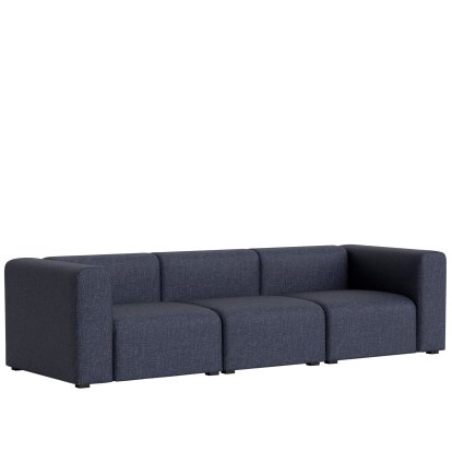 Mags Sofa Kombination 1, 3 Sitzer (B 268,5), Overlap 03 - dunkelgrau