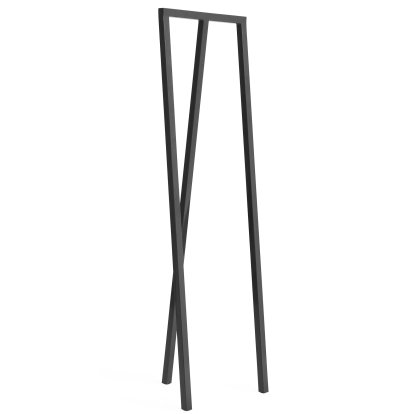 Loop Stand Hall, H 150 x B  45 x T 39 cm, Black