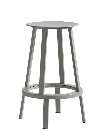 Revolver Bar Stool, Küchenvariante: Sitzhöhe 65 cm, Sky grey