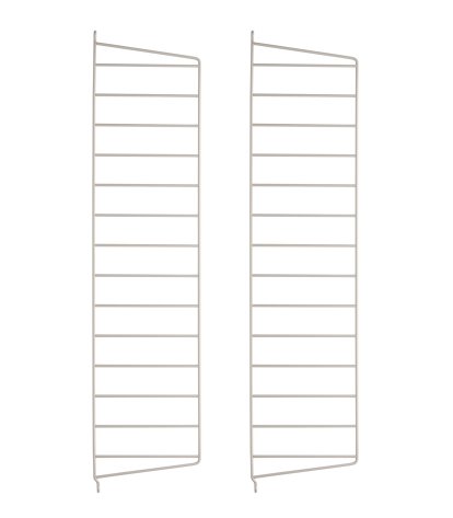 String System Wandleiter, 2er Set, 75 x 20 cm, Beige