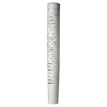 Tress Terra, grande (H 195 x ø 25 cm), Weiß