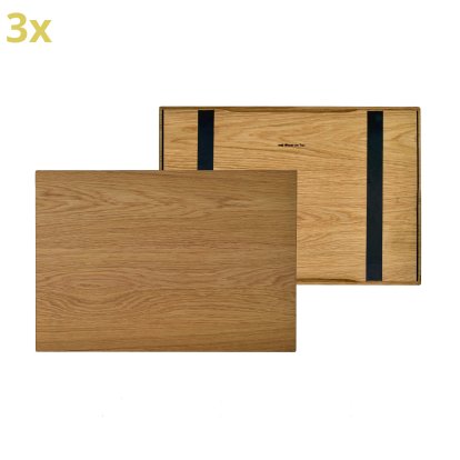 Holzauflage für USM Haller Regale, Größe XL, 50 cm x 35 cm, Eiche, naturgeölt