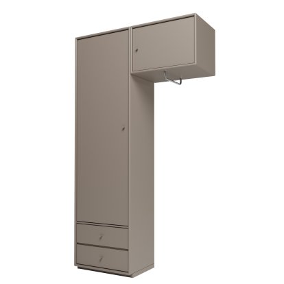 Attire II Garderobe, Truffle, Sockel