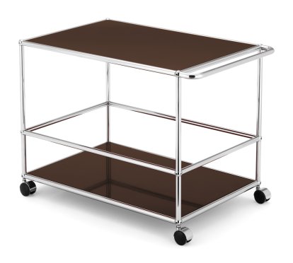 USM Haller Servierwagen Typ I, USM braun