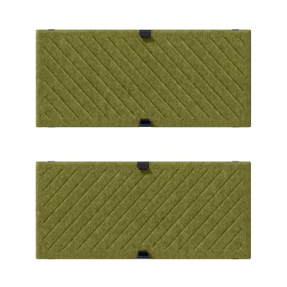 USM Soft Panel Mono für USM Haller Regale, 75 cm x 35 cm, Grün, Diagonal