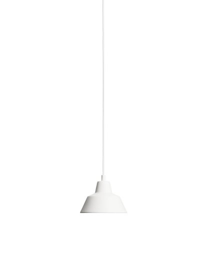 Workshop Lamp, W1 (Ø 18 cm), Mattweiß
