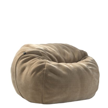Vetsak Beanbag, M (H 70 x Ø 110 cm), Cord velours - Sand