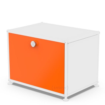 USM Haller Klapptür für USM Haller Regale, 50 cm x 35 cm, Reinorange RAL 2004