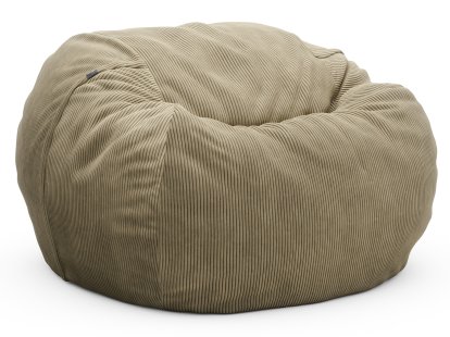 Vetsak Beanbag, M (H 70 x Ø 110 cm), Cord velours - Khaki