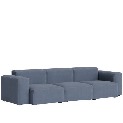 Mags Soft Sofa Kombination 1, 3 Sitzer, Linara 198 - blau