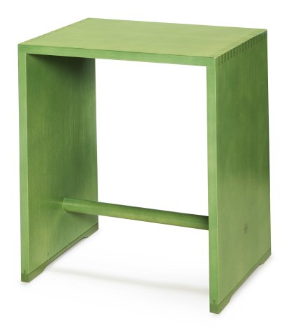 Ulmer Hocker in Colour, Apfelgrün
