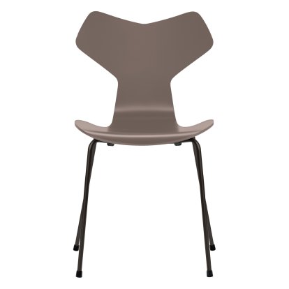 Grand Prix 3130 Stuhl, Lack, Deep clay, Black
