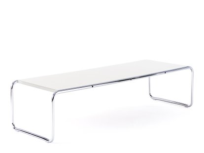 Laccio Couchtisch, Laccio 2 (groß), Laminat weiß