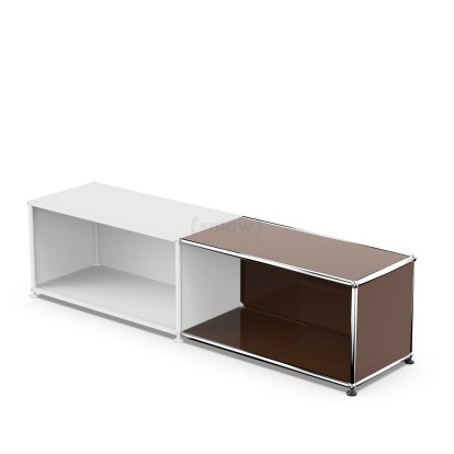 USM Haller Anbaupaket Horizontal 1, USM braun, 35 cm