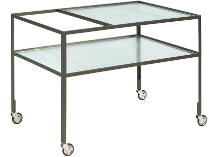 Herbert Hirche Barwagen, Antike Bronze