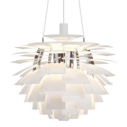 PH Artichoke (Zapfen), White / Stahl, Ø 60 cm