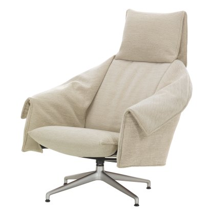 Bascule Loungesessel Highback mit Viersternfuß