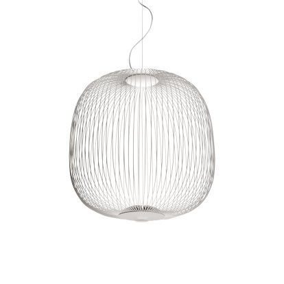 Spokes, Ø52 cm, Weiß, Nicht dimmbar
