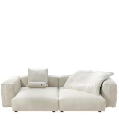 Vetsak Sofa Set 2, XL, Suave - Clay, Mit Kissen