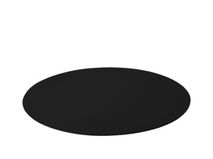 Filzauflage für Componibili, 1, Rund, ø 40 cm, 013 schwarz