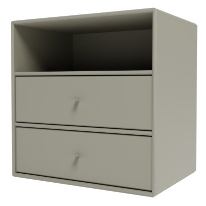 Montana Mini, Modul mit 2 Schubladen, Fennel