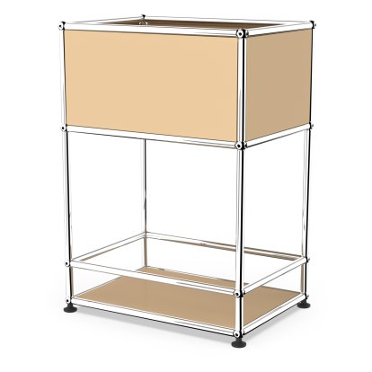 USM Haller Bar Sideboard Typ II, USM beige, Nivellierfüße