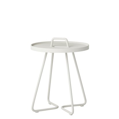 On-the-move Beistelltisch, Mini - H 47 cm x Ø 37 cm, White