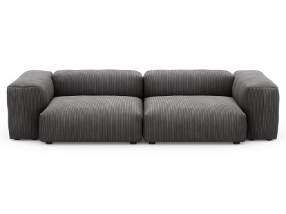 Details Vetsak Two Seat Sofa M Two Seat Sofa M, Cord velours - Dark grey