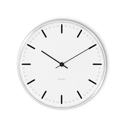 AJ City Hall Wanduhr, 29 cm